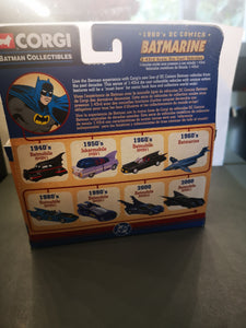 voiture miniature corgi Batman, batmarine 1960, 1/43