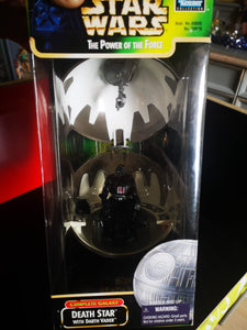 death star with darth vader