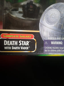 death star with darth vader