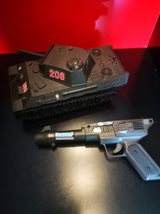 Tank laser avec son pistolet laser  bandai