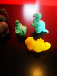 Lot de 5 petites figurines dinosaures