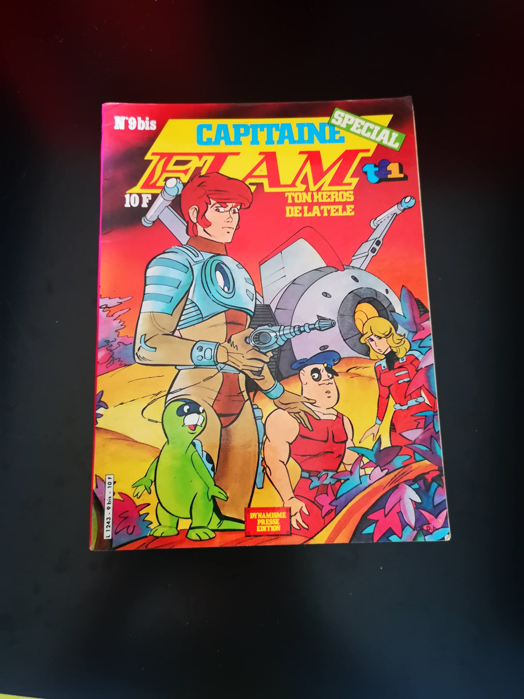 Bande dessinée spécial capitaine Flam vintage