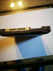 Jeu video vintage Nintendo Nes Marble Madness de 1985